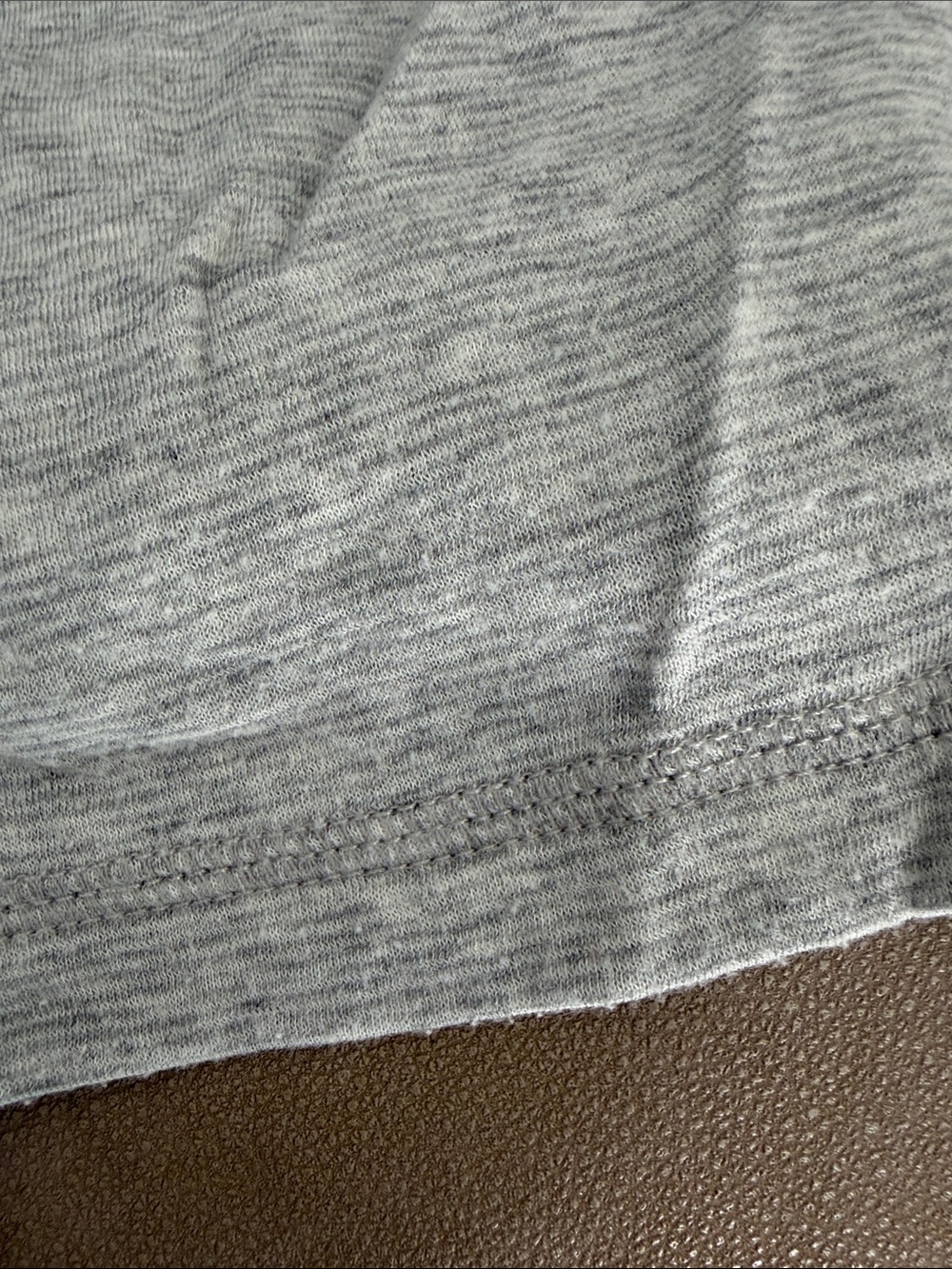 Faherty Cloud Cotton Gray Pullover - Picture 5 of 5